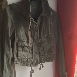 Aero Postale Women's Olive Jacket
